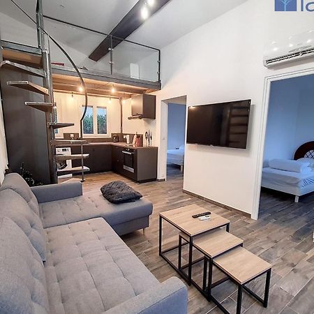 Haut De Villa Vue Mer 3 Pieces Climatise & Wifi 4 A 6 Personnes Pietrosella Buitenkant foto